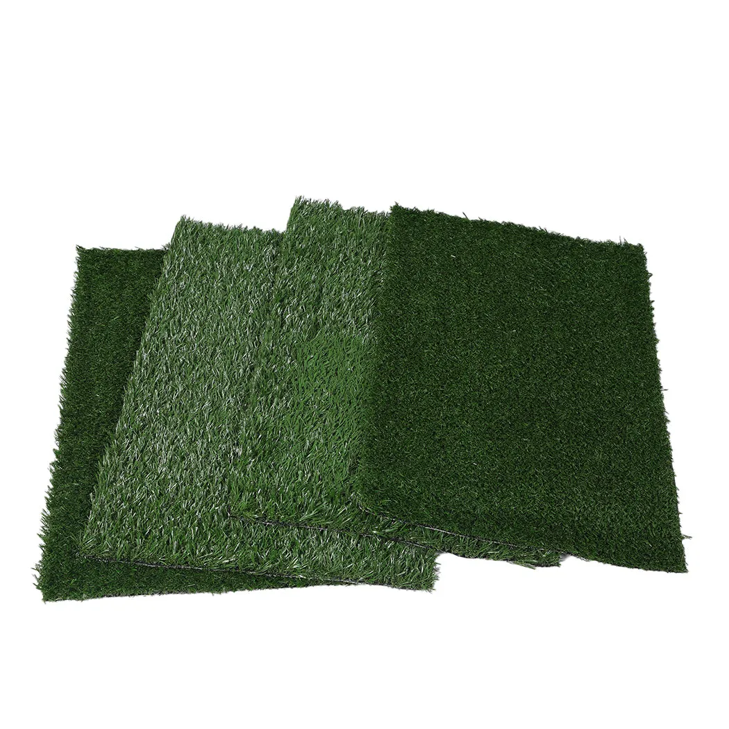 Grass Potty Dog Pad Training Pet Puppy Indoor Toilet Artificial Trainer Portable - Green Large