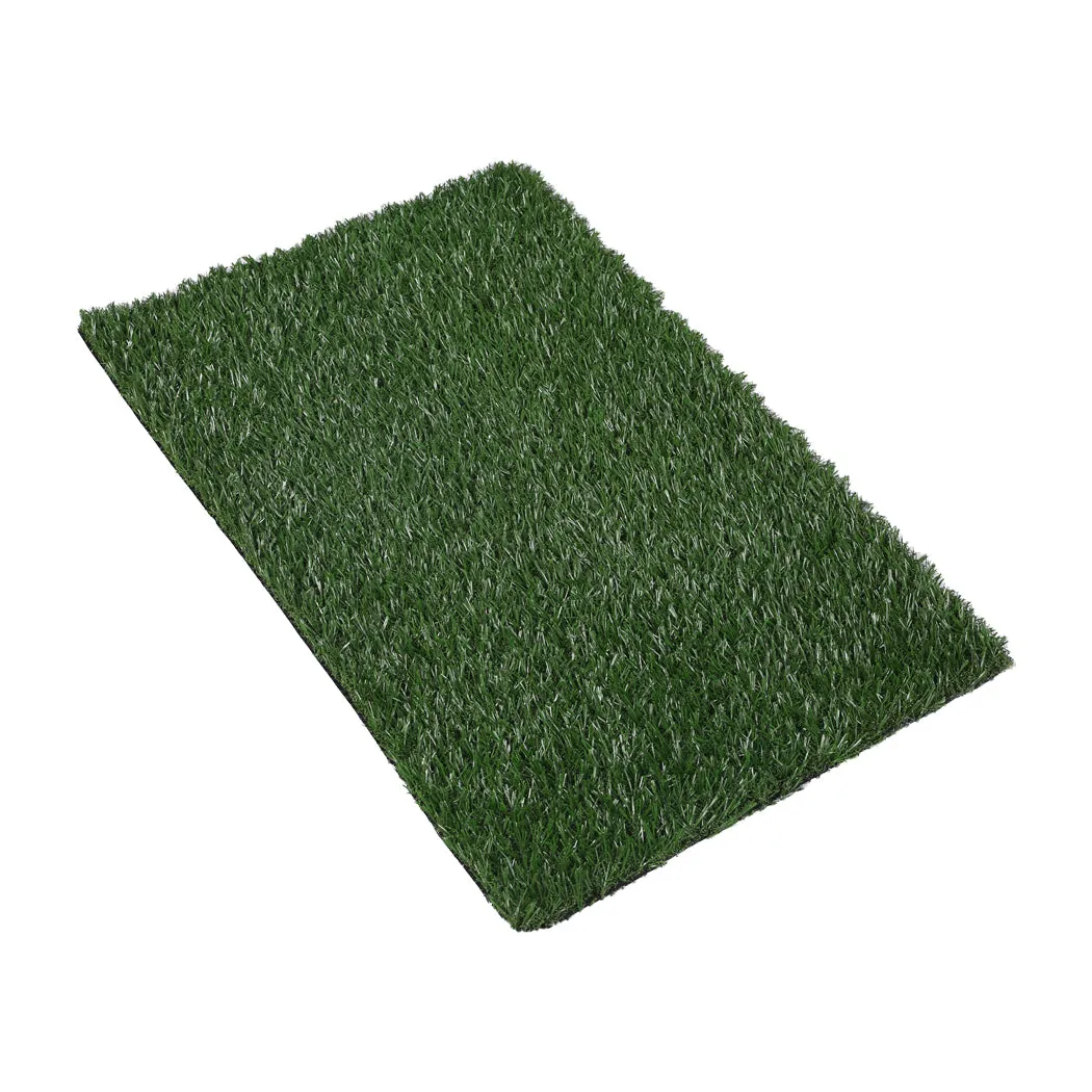Grass Potty Dog Pad Training Pet Puppy Indoor Toilet Artificial Trainer Portable - Green Large
