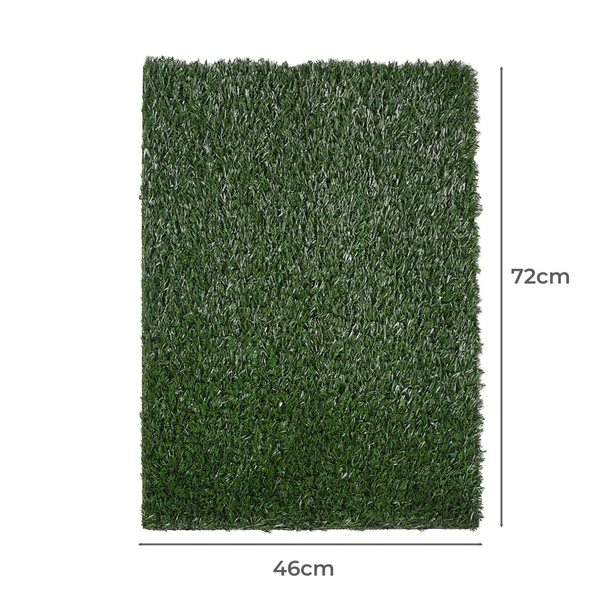 Grass Potty Dog Pad Training Pet Puppy Indoor Toilet Artificial Trainer Portable - Green Large