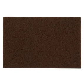 Hand Pad - Norton Bear-Tex 740 Dark Tan Non-Woven Medium Grit 6" x 9" 66261074000
