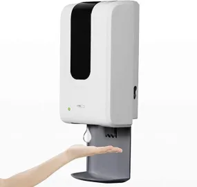 Hand sanitizer dispenser 1200 ml Gel Touchless design Compare to regular hand sanitizer  dispenser, automatic soap dispenser provides more convenient for wash hand- F1406-S-T