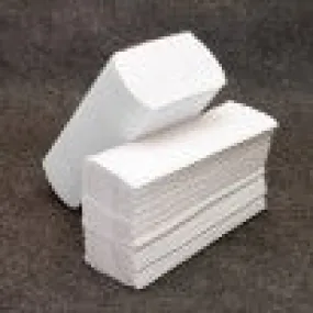 HAND TOWEL/ Folded/ Multifold, White Select, Merfin, 4000 Towels #529