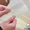 HAND TOWEL/ Folded/ Multifold, White Select, Merfin, 4000 Towels #529
