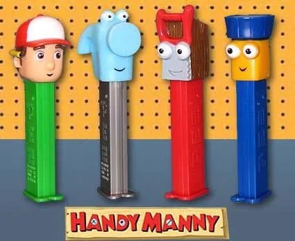 Handy Manny Pez Dispensers Play Set