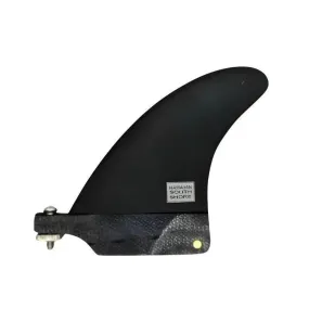 HawaiianSouthShore Small Box Fin 3.5" Black