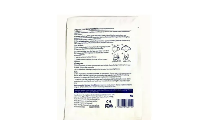 HEAVILY REDUCED: Dr. Mfyan KN95 Individually Wrapped Lightweight 3D Protective Non-Medical Face Masks - Ships Quick!