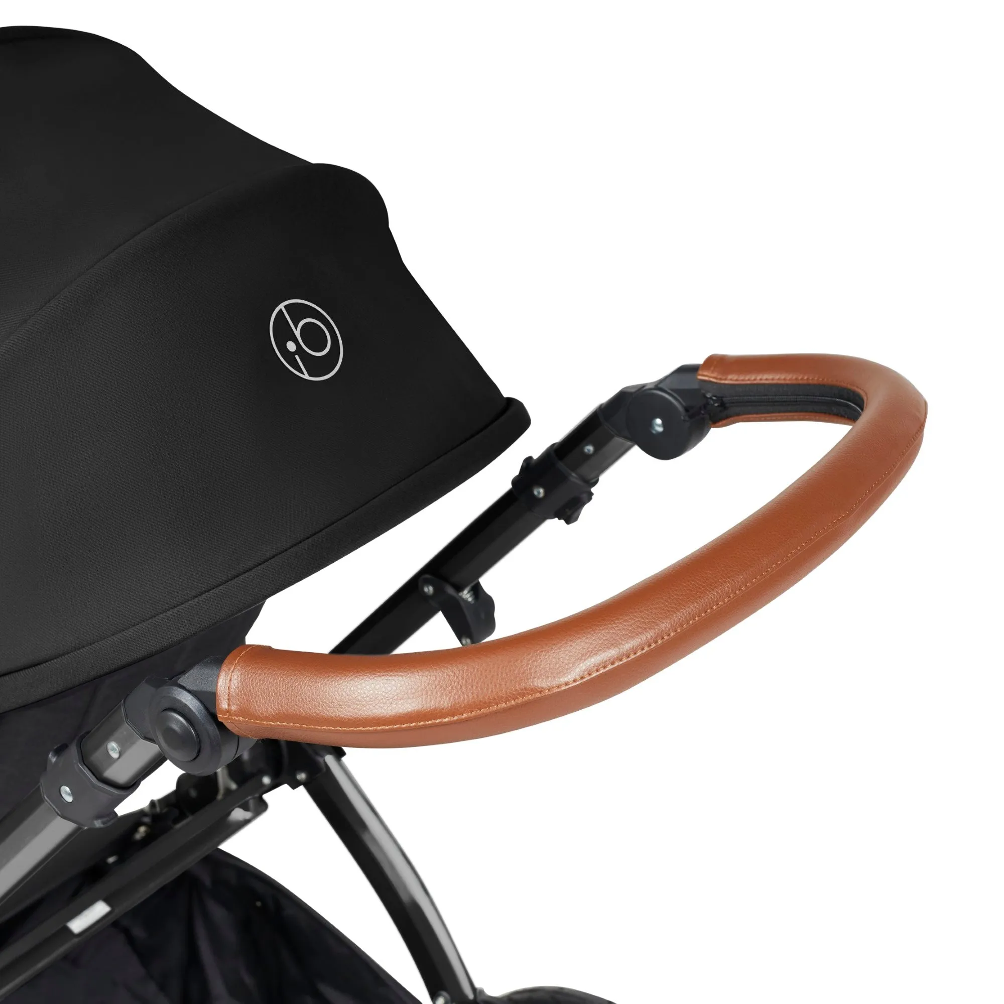 Ickle Bubba Stomp Luxe All-in-One I Size Travel System With Isofix Base (Stratus) Midnight on Black