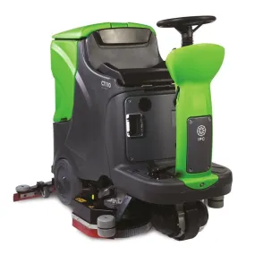 IPC Eagle CT110 Compact Ride-On Automatic Floor Scrubber (32" Scrub Deck) - 29 Gallons