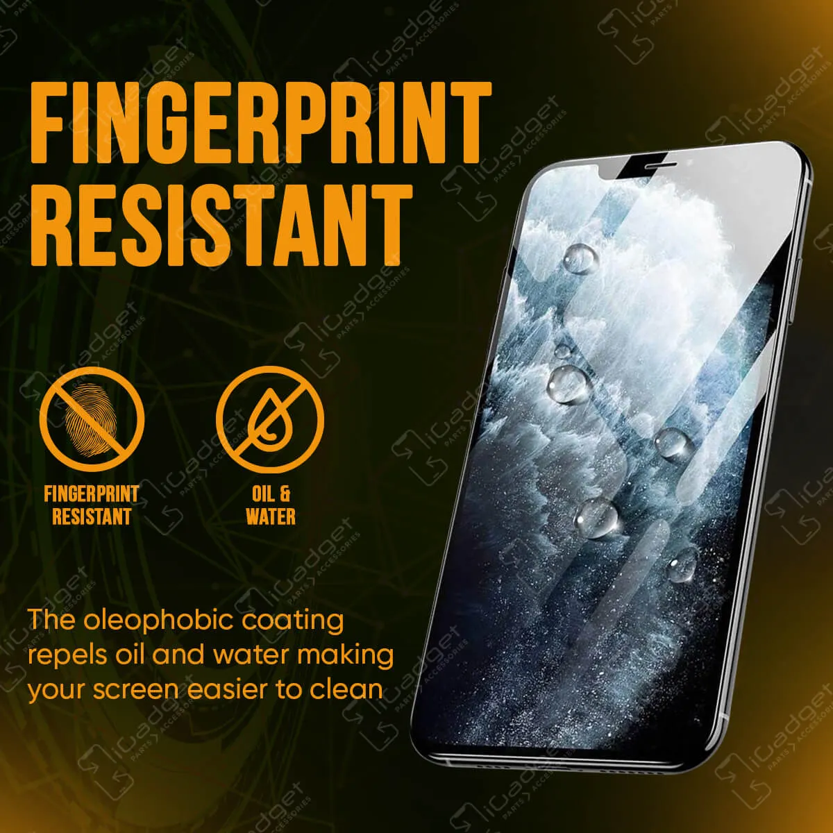 iPhone XS Max 3D Full Coverage Glass Screen Protector | Privacy