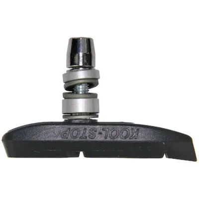 Koolstop Supra2 Black Threaded Post Supra2 Brake Shoe Kool Stop Brakepads