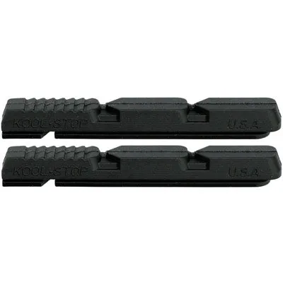 Koolstop V-Type 2 Black Shimano Inserts V-Type 2 Replacement Pads Kool Stop Brakepads