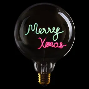 LED Filament Bulb Merry Xmas