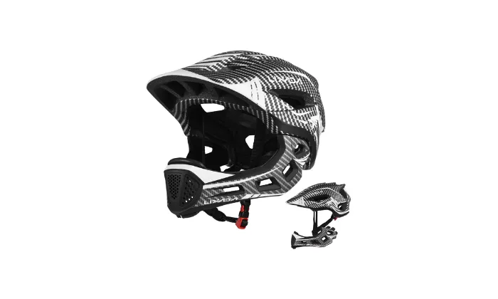 Lixada Kids Detachable Full Face Helmet