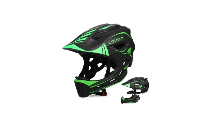 Lixada Kids Detachable Full Face Helmet