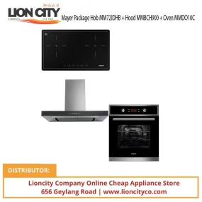 Mayer Package Hob MM72IDHB   Hood MMBCH900   Oven MMDO10C