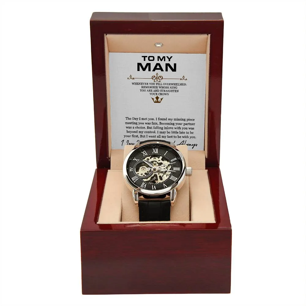 Men's Openwork Watch For Husband   MC