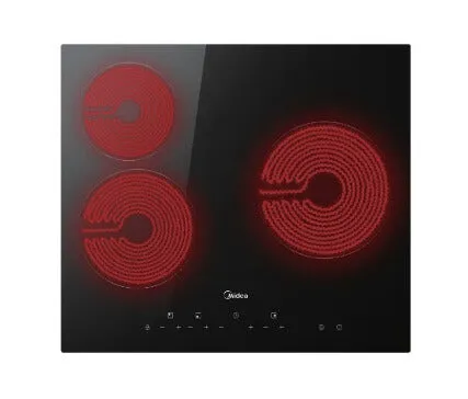 Midea MBI-IHT341-SG Ceramic Induction Hob With 3 Zones