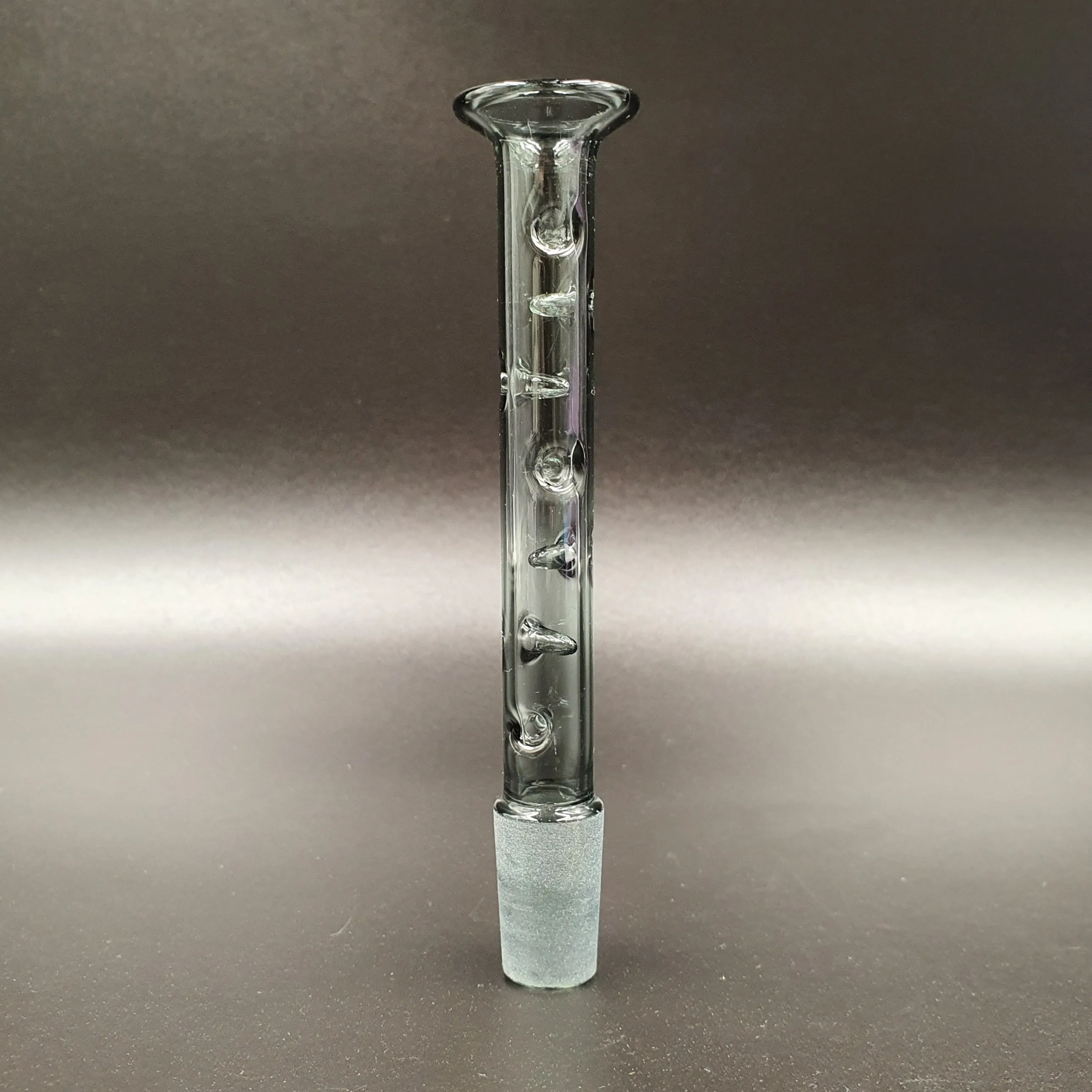 Mini Globe Perc. - Mini Bubbler - Dark Glass