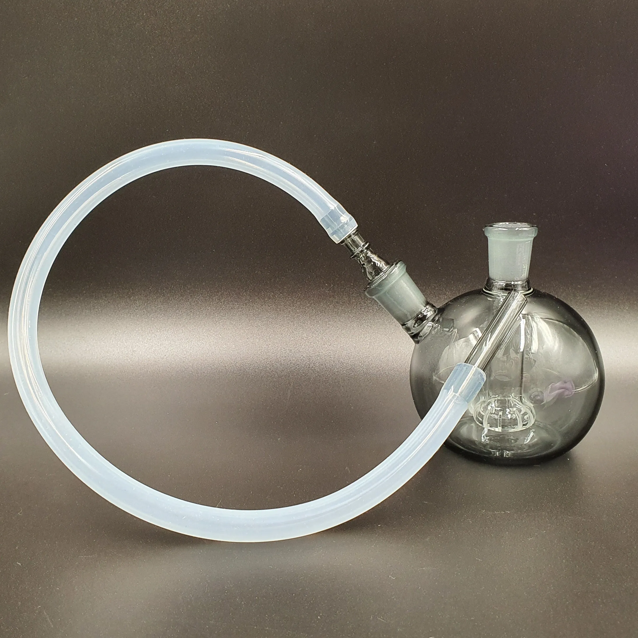Mini Globe Perc. - Mini Bubbler - Dark Glass