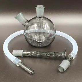 Mini Globe Perc. - Mini Bubbler - Dark Glass