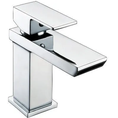 Misto Chrome Basin Mixer Tap w/ Click-Clack Waste - All Sizes