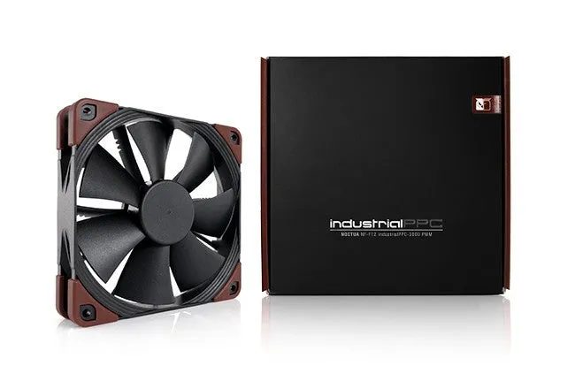 Noctua NF F12 Industrial PPC 120x120x25mm 12v 3000 RPM PWM Fan IP52 Rated