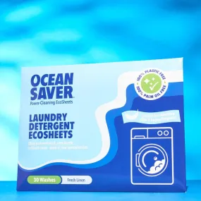 OceanSaver Laundry Detergent Sheets (30) Fresh Linen