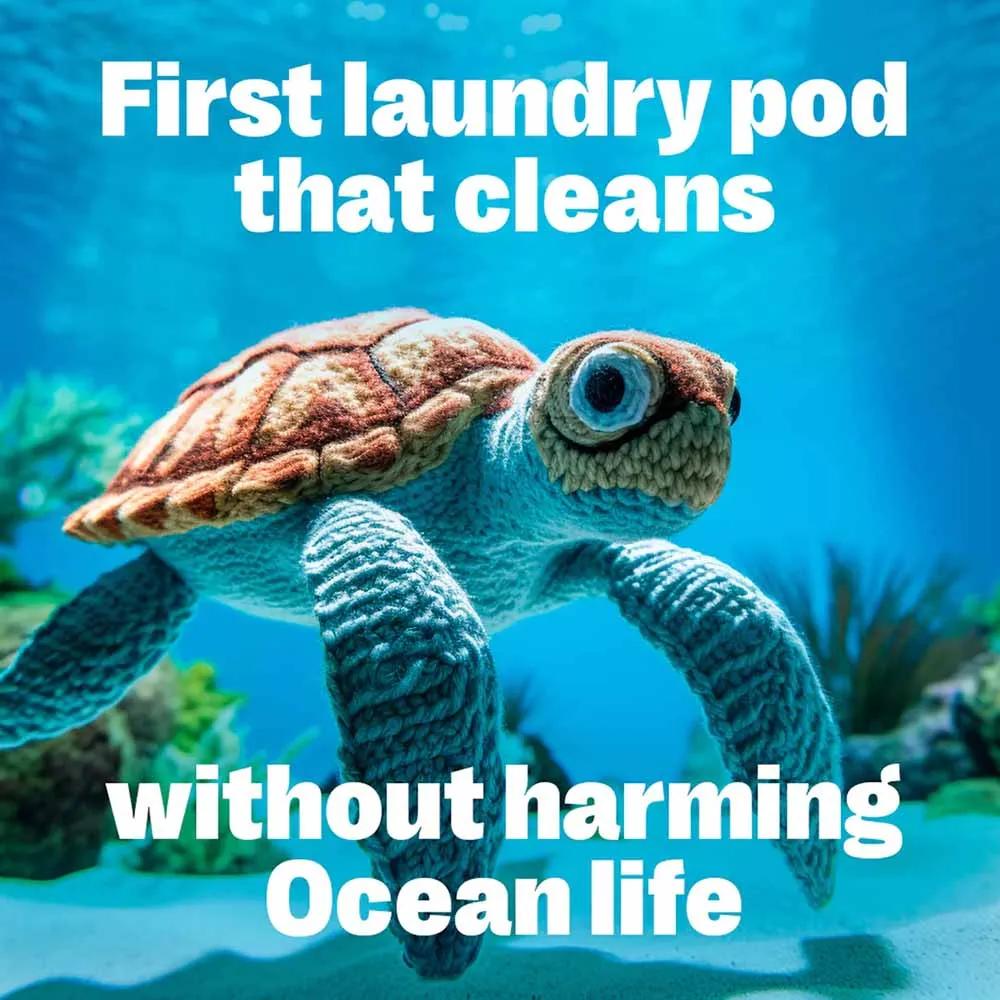 OceanSaver Non-Bio Laundry Detergent Capsules (34 Washes)