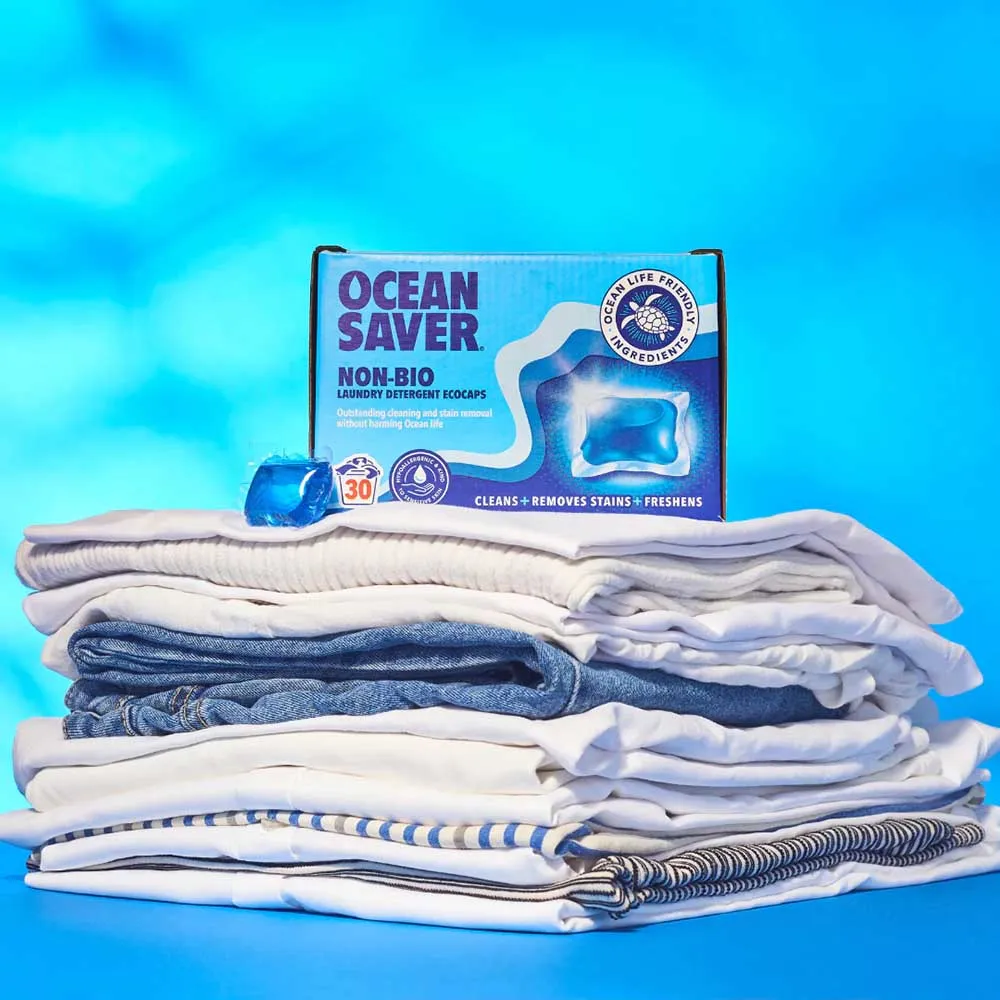 OceanSaver Non-Bio Laundry Detergent Capsules (34 Washes)