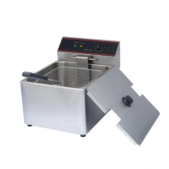Omega Electric Counter Top Single Well Deep Fryer - 220V - TT-WE262C (8 L)
