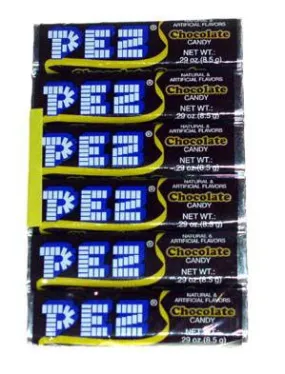 Pez Chocolate Flavored Candy