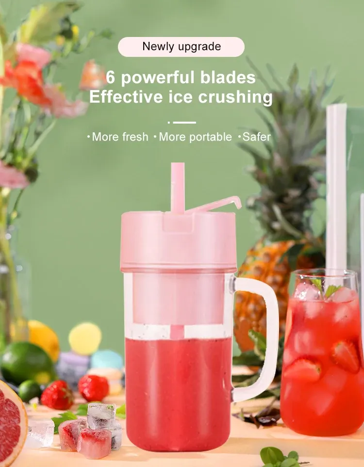 Portable Mini Juicer Blender Jar