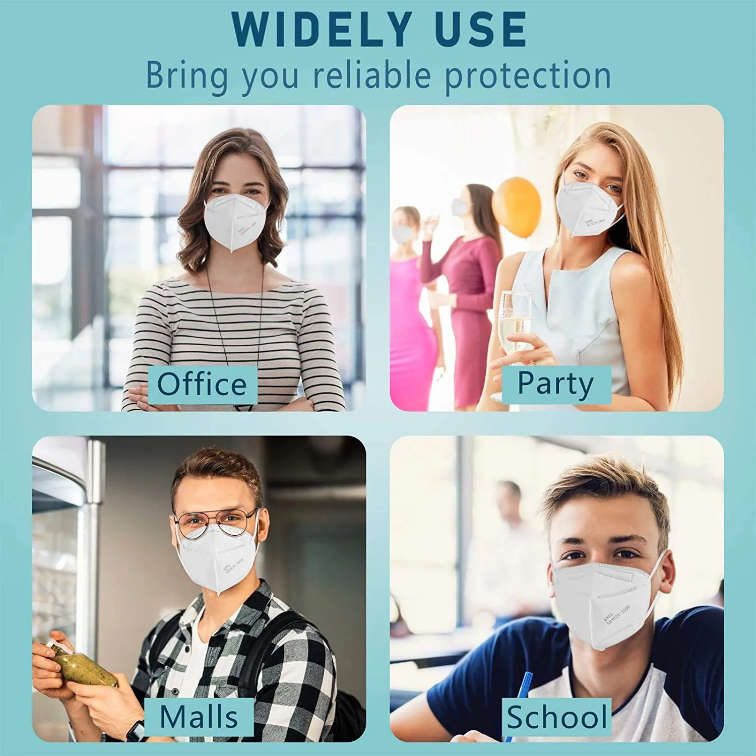 PRICE DROP: CDC EUA Approved KN95 Non-Medical Face Masks - Ships Quick!