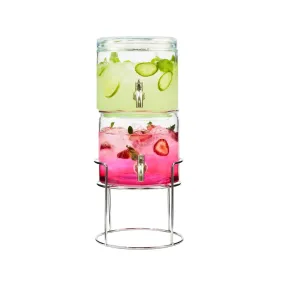 Refresh Dual Beverage Dispenser With Stand 2 X 3.8L Gift Boxed