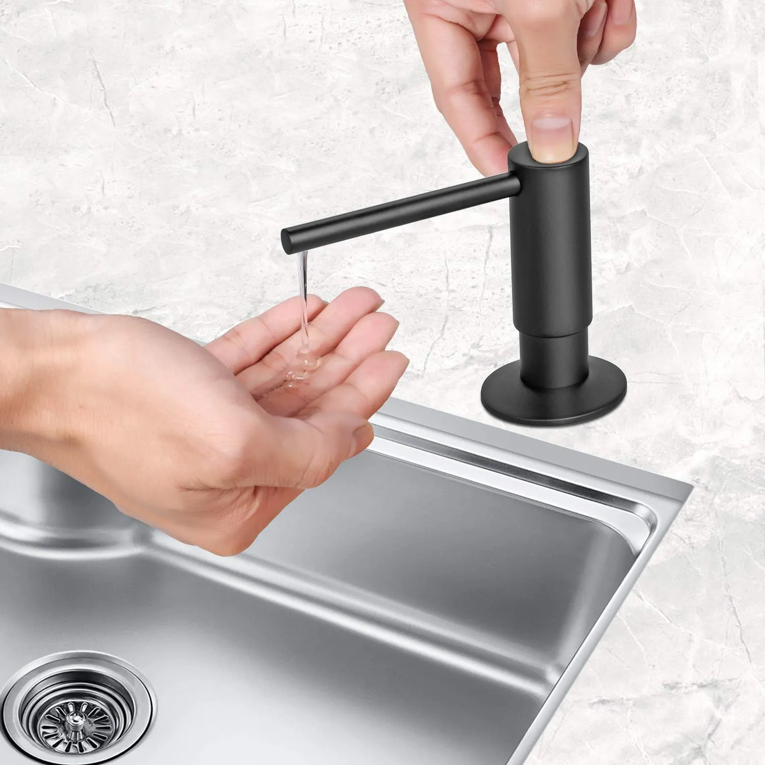 Samodra Sink Soap Dispenser F026 with Bottle