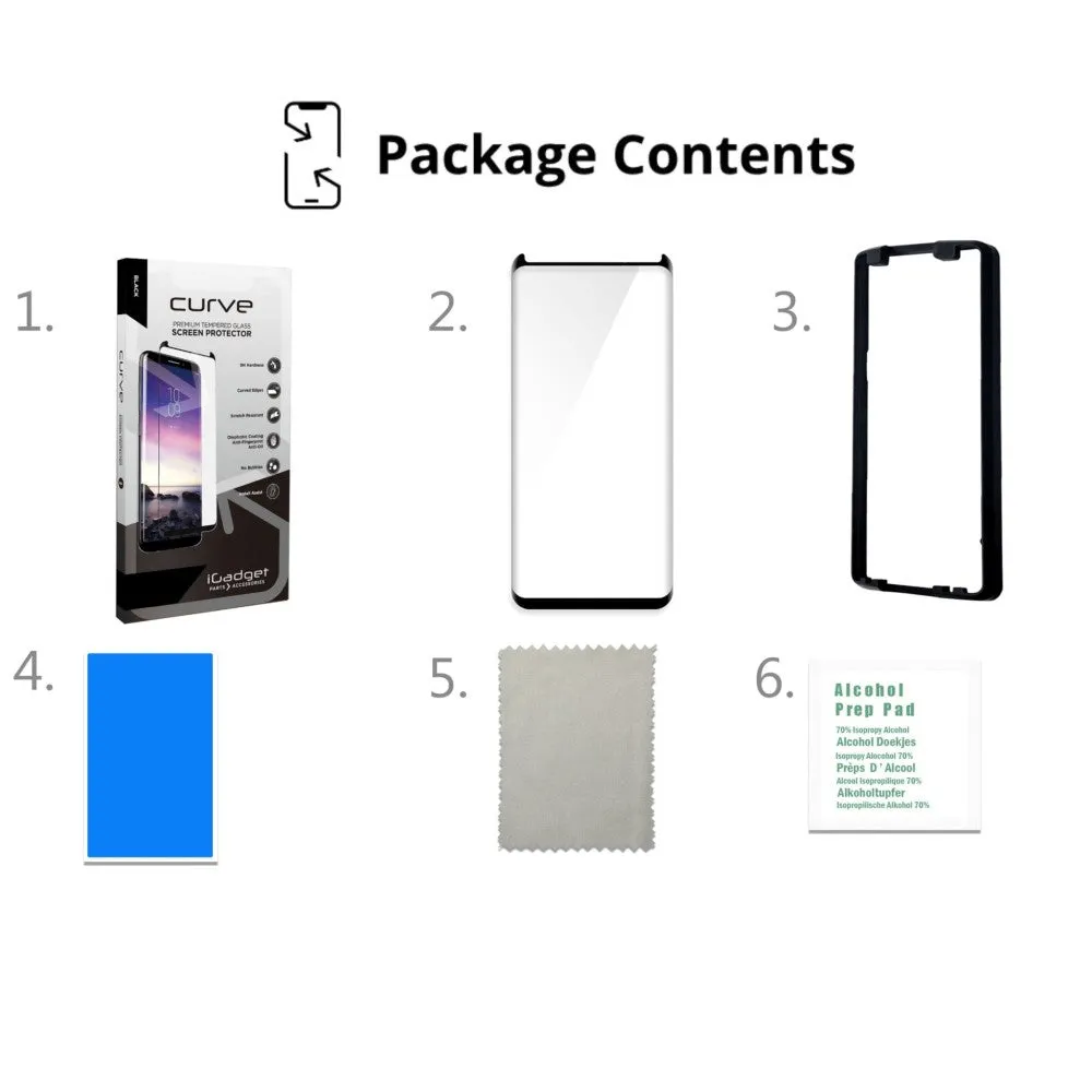 Samsung Galaxy J4 Plus Screen Protector | Full Coverage Tempered Glass