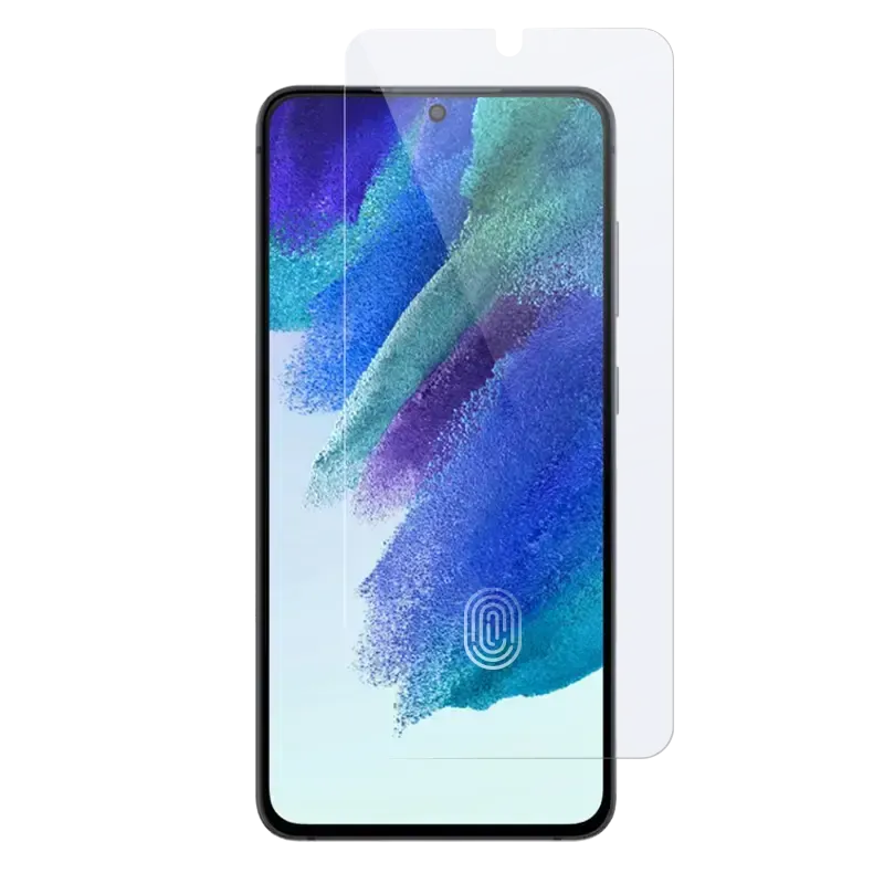 Samsung Galaxy S24 Tempered Glass w/ Application Tray & Anti-Microbial