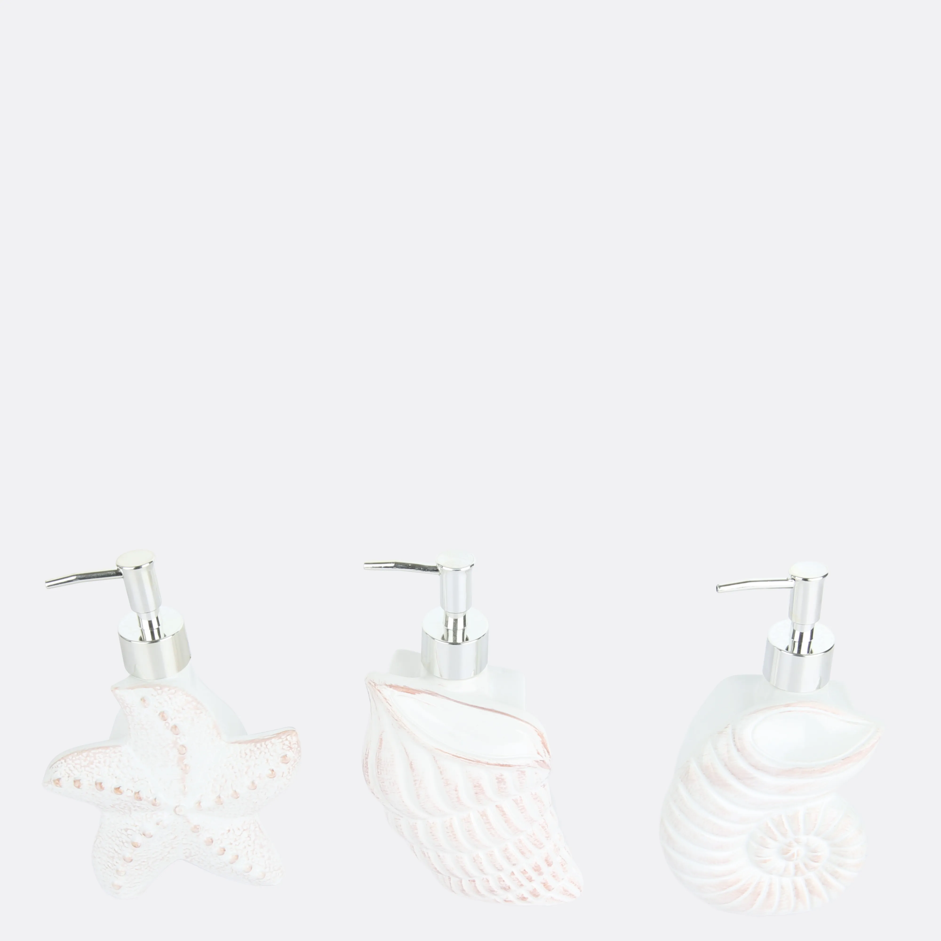 Seashell Soap Dispensers ( 3 Designs )
