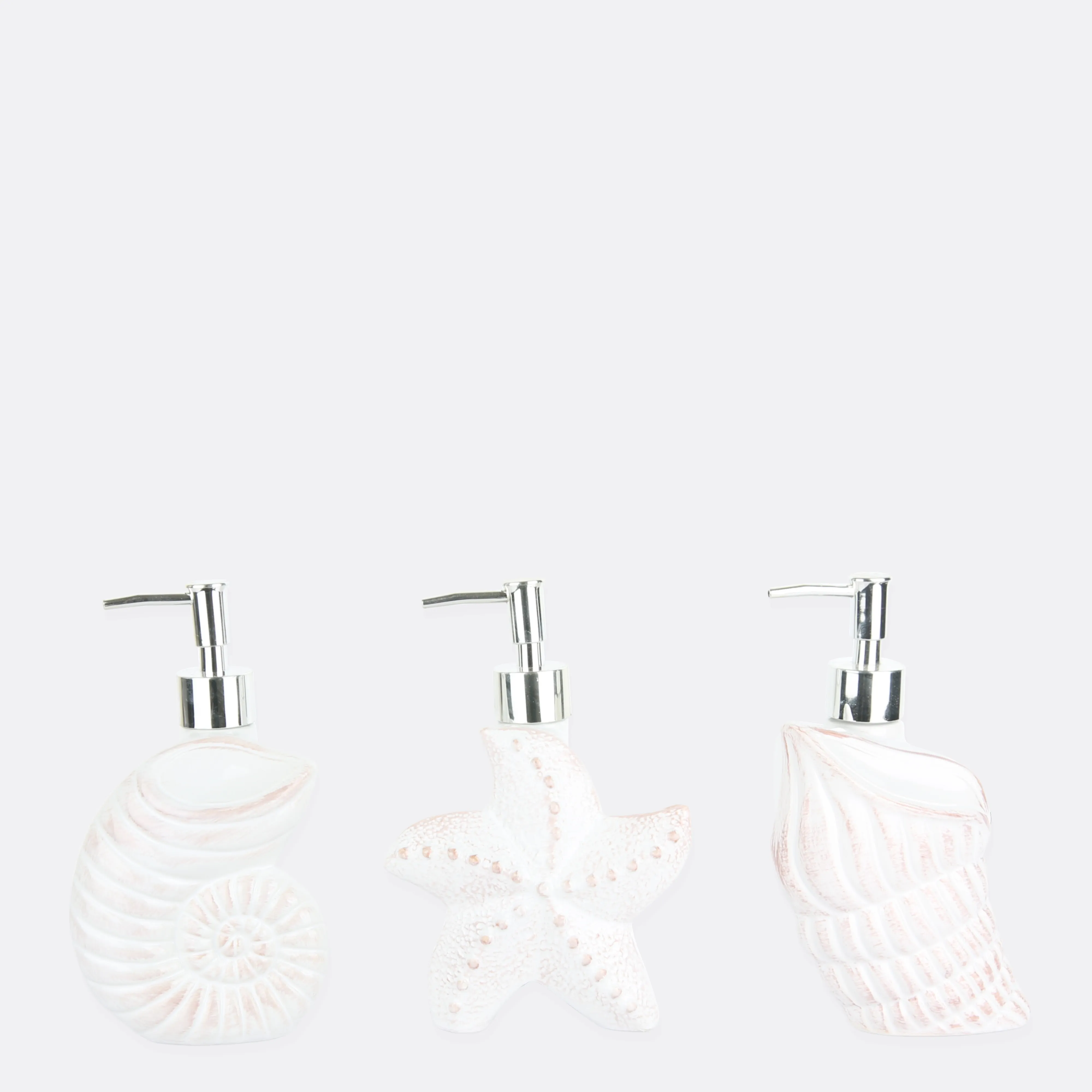 Seashell Soap Dispensers ( 3 Designs )