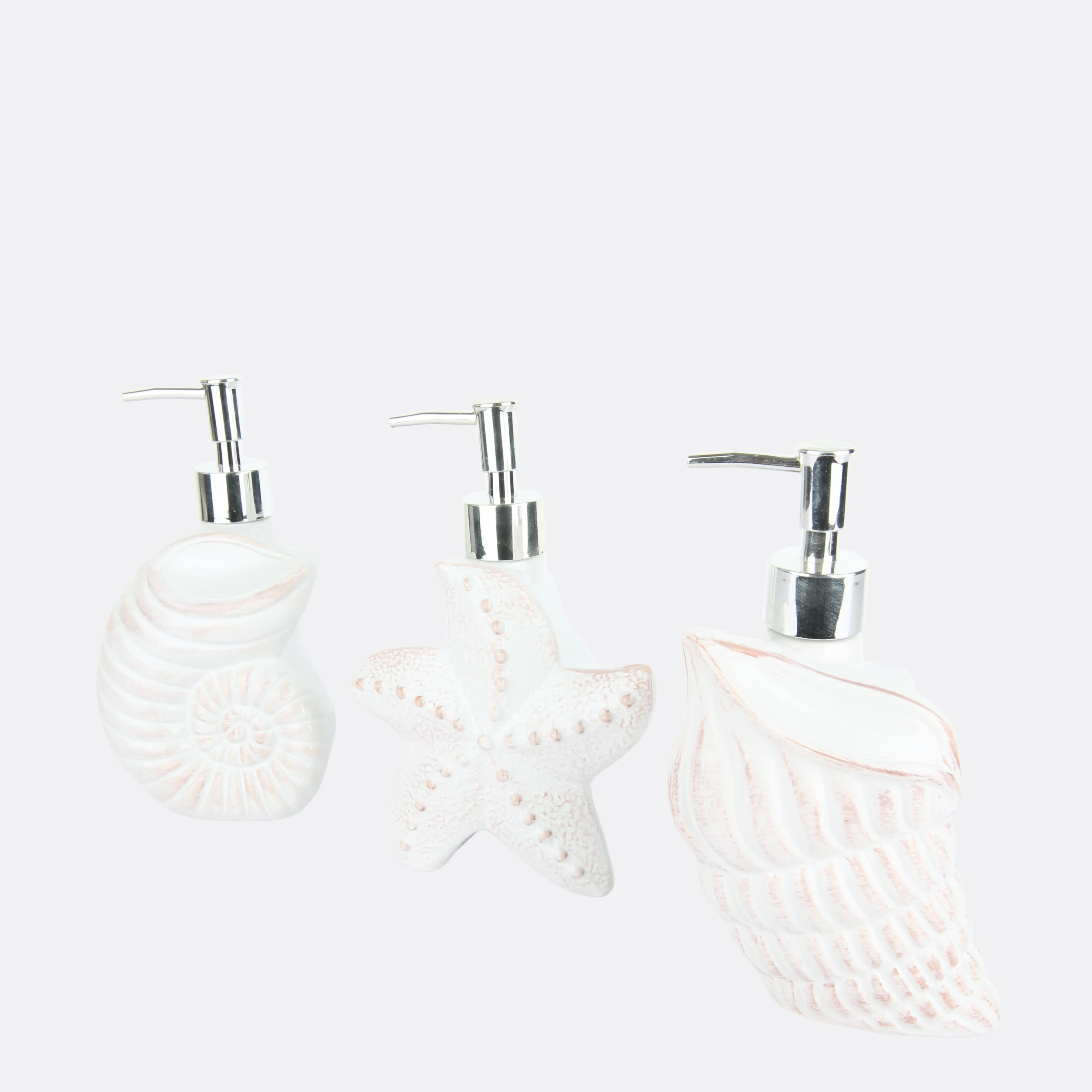 Seashell Soap Dispensers ( 3 Designs )