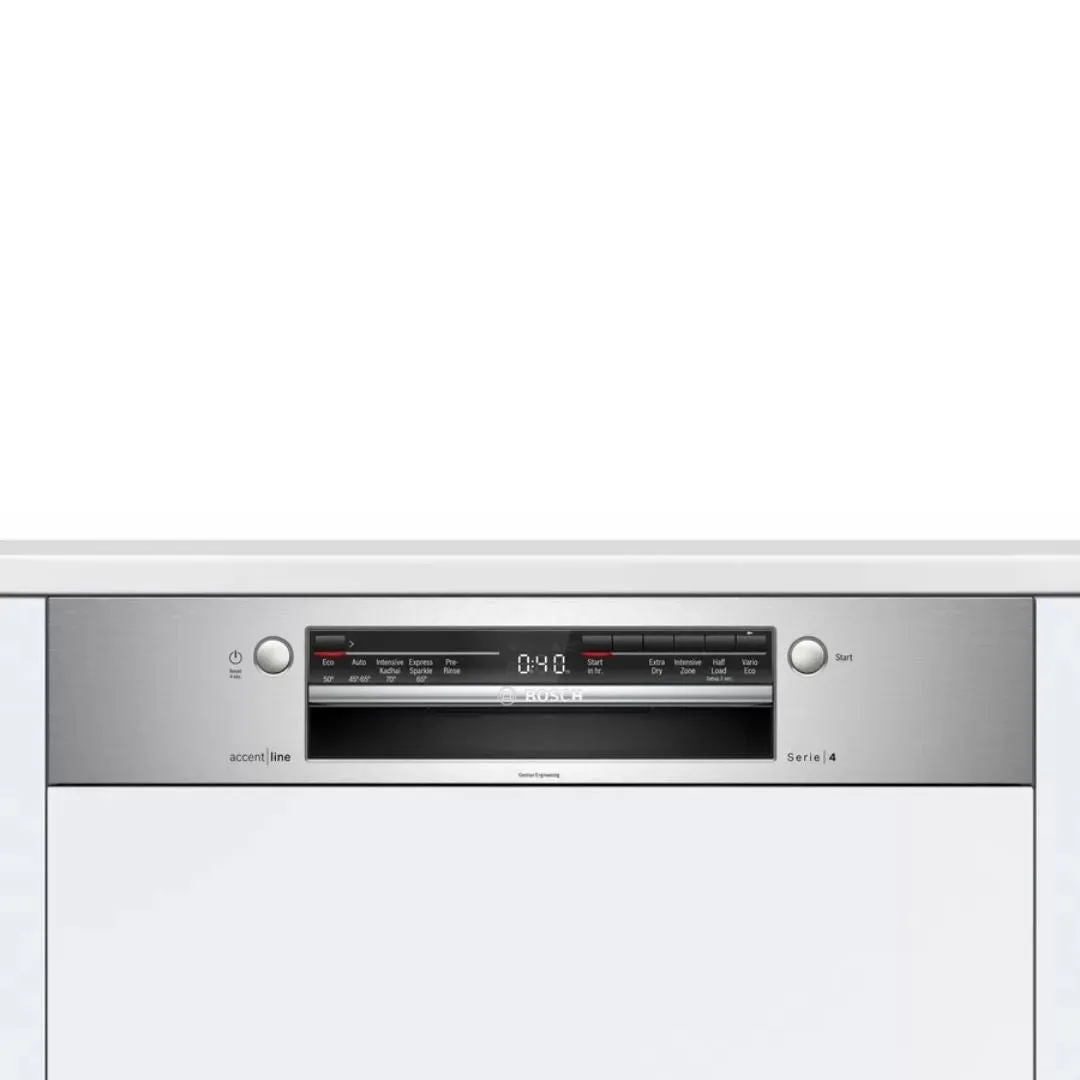 Series 4 Semi-Integrated Dishwasher 60 cm Stainless Steel SGI4IVS00I