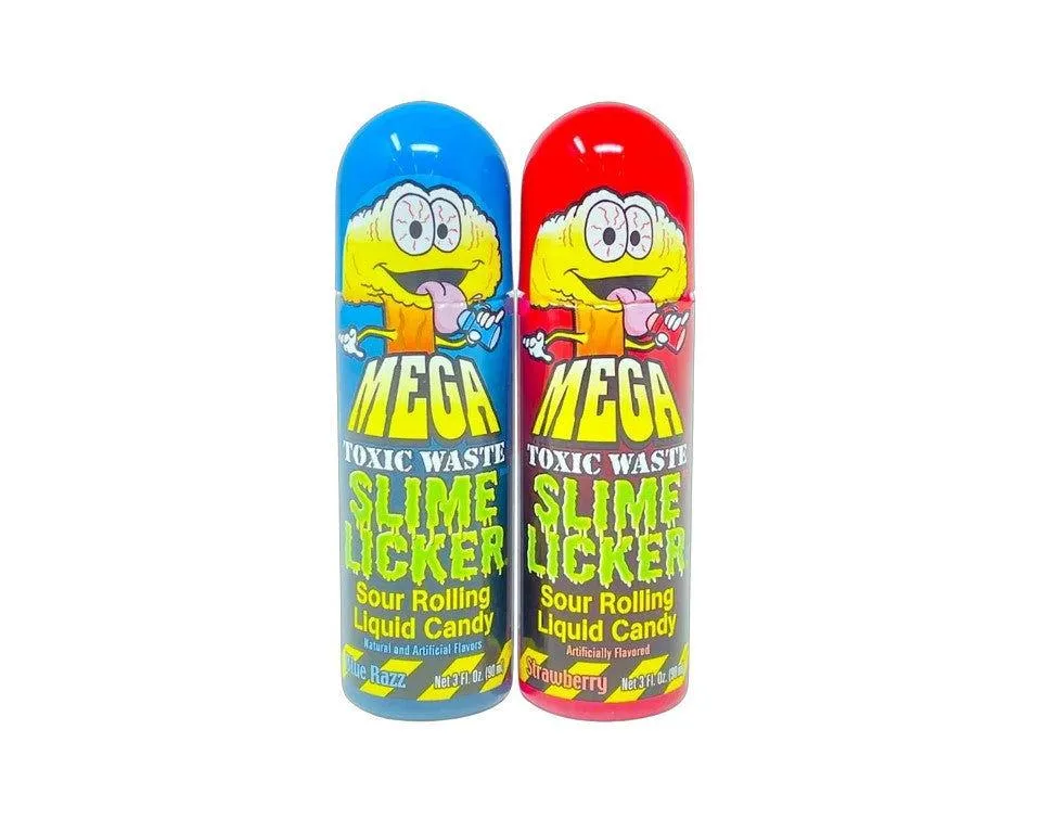 Slime Lickers "MEGA" Sour Rolling Liquid Candy 
