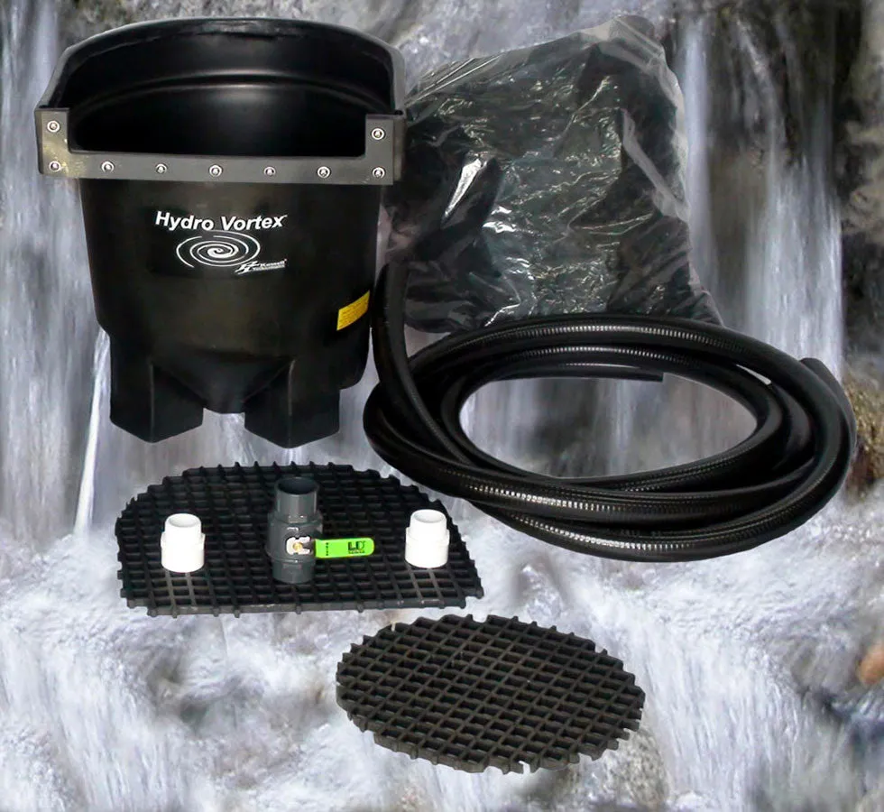 Small Waterfall Filter: Ahi Hydro Vortex™ with 16" Waterfall