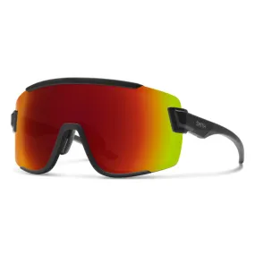 Smith Wildcat Sunglasses Matte Black   ChromaPop Red Mirror Lens