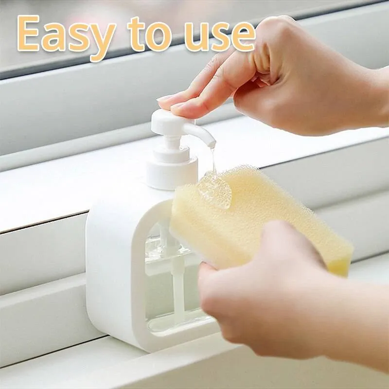 Soap Dispenser White Liquid Lotion Hand Pump Soap Dispenser Refillable Shampoo Bottle Plastic Hand Soap Dispenser