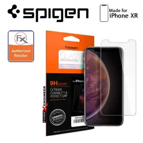 Spigen Glast.R Slim Premium Tempered Glass Screen Protector for Apple iPhone XR - Clear