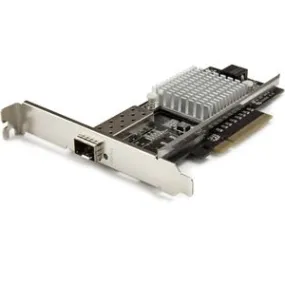 StarTech.com 10G Network Card - MM/SM - 1x Single 10G SPF  slot - Intel 82599 Chip - Gigabit Ethernet Card - Intel NIC Card