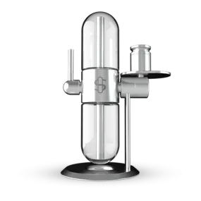 STUNDENGLASS GRAVITY INFUSER (POLISHED SILVER)
