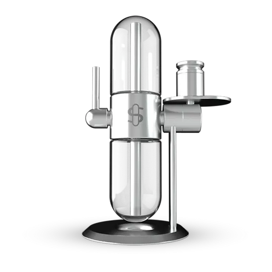 STUNDENGLASS GRAVITY INFUSER (POLISHED SILVER)