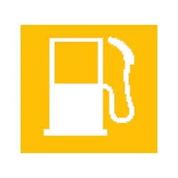 Switch Lens Top Amber Fuel Warning Pk1
